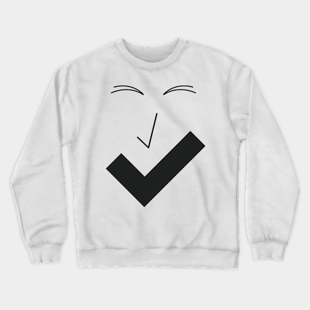 Fine smile - Fine face B04. Crewneck Sweatshirt by ezunique